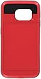 Galaxy S6 Edge Case, Verus [Damda Slide][Red] - [Card Slot][Drop Protection][Heavy Duty][Wallet] - For Samsung Galaxy S6 Edge SM-G925 Devices