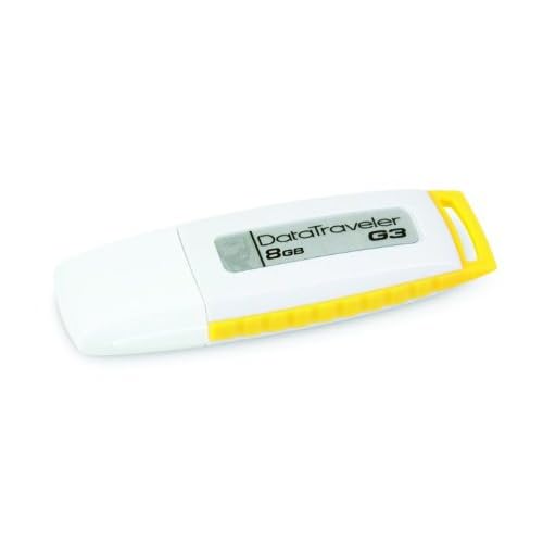 Cl� USB KINGSTON TECHNOLOGYDATATRAVELER G3DTIG3BLANC JAUNE8GO