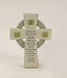 6.5" Luck of the Irish "May The Road.." Blessing Faithstone Wall Cross