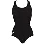 Speedo Aquatic Solid ultraback with shelf bra longline swimsuit