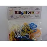 Bama Bandz Alligators Glow in the Dark Bands Rubber Bandz Band Wristband