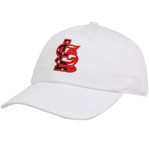 New Era St. Louis Cardinals Ladies White Stars & Stripes Adjustable Hat