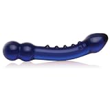 Don Wand Dutches Glass Pleasure Wand, Colbalt Blue