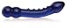 Don Wand Dutches Glass Pleasure Wand, Colbalt Blue