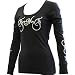 FMF Apparel Women's Star Spangle Long Sleeve T-Shirt