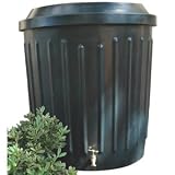 Dark Green Rain Barrel 60 Gallons 31URKfJjdkL. SL160 Dark Green Rain Barrel 60 Gallons
