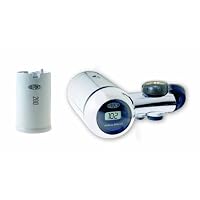 DuPont WFFM350XCH Electric Metered 200-Gallon Deluxe Faucet Mount Premium Water Filtration Filter, Chrome