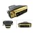 M1-D(P&D) Male to HDMI Female Adapter (Gold Plated) (MH)