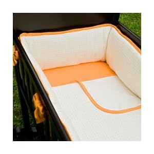 Alphabet Soup Organic Cradle Bedding Set