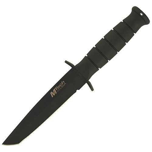 M-Tech Fixed Blade Survival Knife Tanto Black