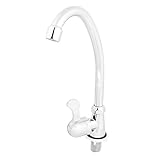 uxcell 合金　キッチン　水アウトレット　流域　蛇口　20mmおねじ　1/4