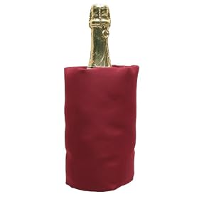 IceWrap Burgundy Microfiber Portable Bottle Chiller by Icy Cools
