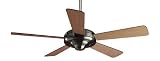 Hunter 25867BN Dimensions Brushed Nickel Contemporary Ceiling Fan 52 Blade Span