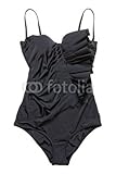 IMAGE OF Wallmonkeys Peel and Stick Wall Decals - Black Woman Swimming Suit Isolated on White - 72
