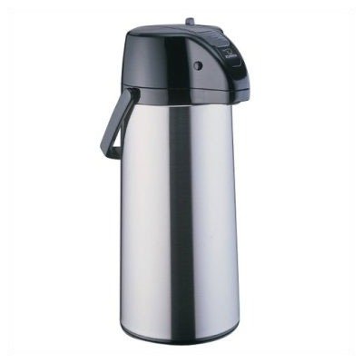 Zojirushi Premier Air Pot Beverage Dispenser - 74 oz. Finish: Silver