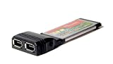 Syba SD-EXPC34-2F TI Chipset 1394a (400Mbps) 2x Ports, 34mm ExpressCard