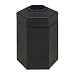 SAFCO CanMeleon Indoor/Outdoor Receptacles - Black