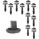 Intermatic LX10610T25 Malibu 10-Pack Low-Voltage Plastic Lights with 44-Watt Power Pack and 50-Foot Cable, Black