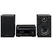 Denon D-M37S Micro Component Stereo Audio System - Black