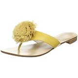 Nine West Womens Romantic Rosette Thong Sandal