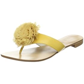 Nine West Womens Romantic Rosette Thong Sandal