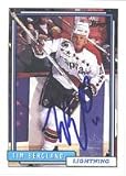 Joe Reekie, Tampa Bay Lightning, 1992 Opee Chee Autographed Card