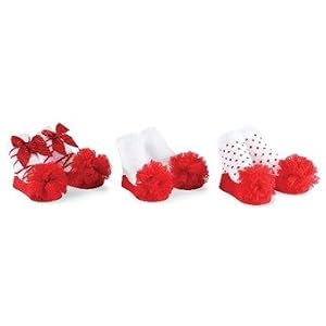Mud Pie Set of Three Holiday Ballet Socks