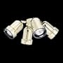 Casablanca K4K-4 Four-Light Swivel Bullet Fixture with Center-Stem, Antique Brass