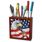 US Navy - Navy Chief Petty Office - Tile Pen Holders-5 inch tile pen holder
