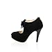 Charm Foot Womens Platform High Heel Summer Ankle Boots