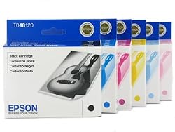 Epson 48 Inkjet Cartridge Color Multipack (1 Cyan, 1 Light Cyan, 1 Magenta, 1 Light Magenta, 1 Yellow) (T048920)