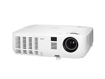 NEC V260W 3D portable DLP Projektor 2.600 ANSILumen 2.000:1 1.280x800 4:3 HDMI analog WXGA 1x7W 1,20m-13,00m 34dB LAN