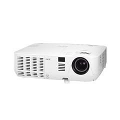 NEC V300W 3D portable DLP Projektor 3.000 ANSILumen 2.000:1 1.280x800 4:3 HDMI analog WXGA 1x7W 1,20m-13,00m 34dB LAN
