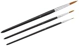 Nerchau 202302 Set Hobbypinsel Gr. 0, 4, 8 - rund