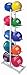 Sporting Goods : Double Med Ball Tree - White, Carts & Carriers, Field Equipment, Track & Field