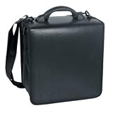 Search : 328 Disc Capacity Black Leather-Like Quality CD DVD Wallet