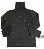 Christine Alexander Crystal Christmas Sweater - Black