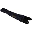 CROSS GUITAR STRAP WITH PICK POCKET AND LEATHER ENDS