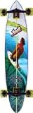 Lost Minigun Wardo Wave Complete Longboard Skateboard - 9.5" x 44"
