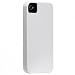 Case-Mate - Barely There Case f�r Apple iPhone 4 / 4S - Weiss (glossy)