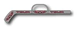 Tour Deluxe Metallic Silver Stick Bag
