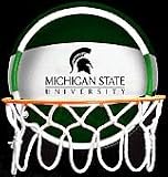 University of Michigan State Spartans Neon Basketball Hoop
