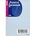 Filofax Papers Ruled Notepaper, Blue Pocket Size - FF-213001
