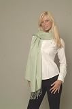 SCARVES-CELDADON CASHMERE/PASHMINA SCARVES from Cashmere Pashmina Group (CELADON GREEN)