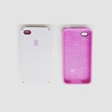Speck Candyshell Case Moonsicle (WHITE / PINK) for Iphone 4