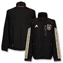 Adidas DFB Travel Jacke schwarz/gold P47751 WM2010 Adidas DFB Reisejacke schwarz/gold WM 2010 Farbe: schwarz/gold (black/met gold footb)