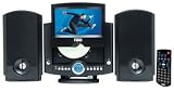 Naxa NX-431 DVD Micro System with 7 TFT LCD Screen