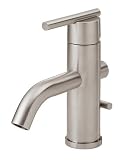 Danze D225558BN Parma Single Handle Hole Mount Lavatory Faucet, Brushed Nickel