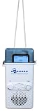 CTA Digital Shower/Beach Speaker System with FM Radio for MP3 Players (White)