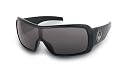 DRAGON PHASE 720-0917 JET BLACK FRAME GREY POLARIZED SHIELD LENS PLASTIC SUNGLASSES